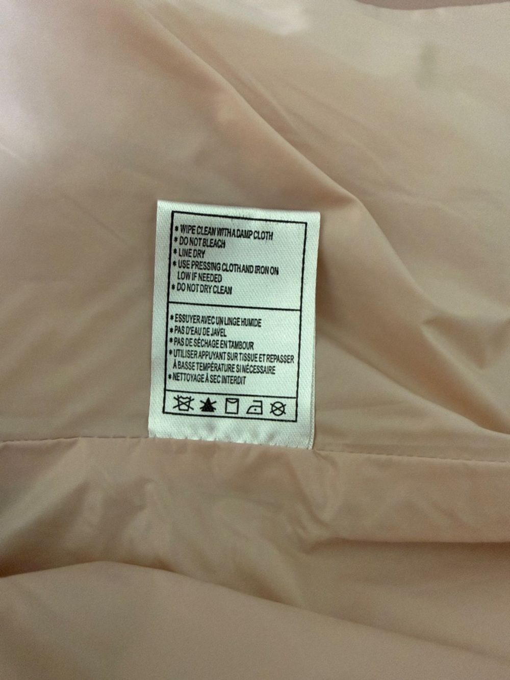 BB Dakota Dusty Rose Asymmetric Moto PU Leather Jacket Medium - Picture 5 of 5